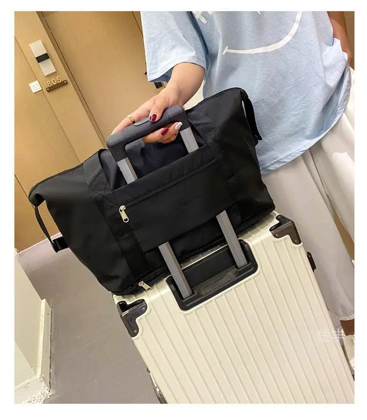 Cross-border Dry Wet Sports Bag Grey Foldable — feature 14