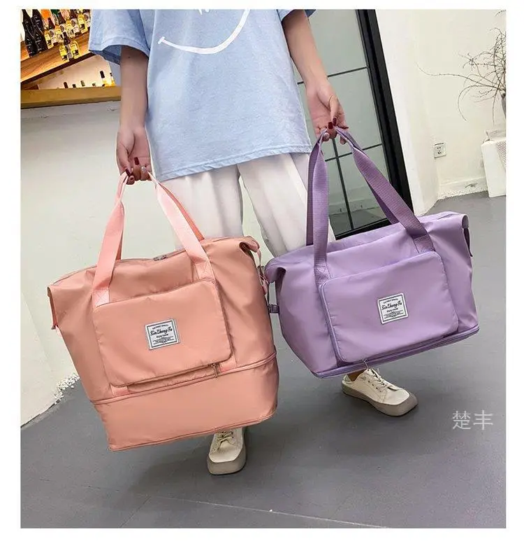Cross-border Dry Wet Sports Bag Grey Foldable — feature 8