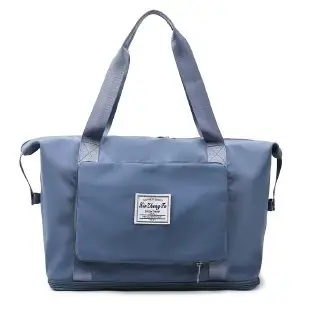 Cross-border Dry Wet Sports Bag Grey Foldable - Image 2