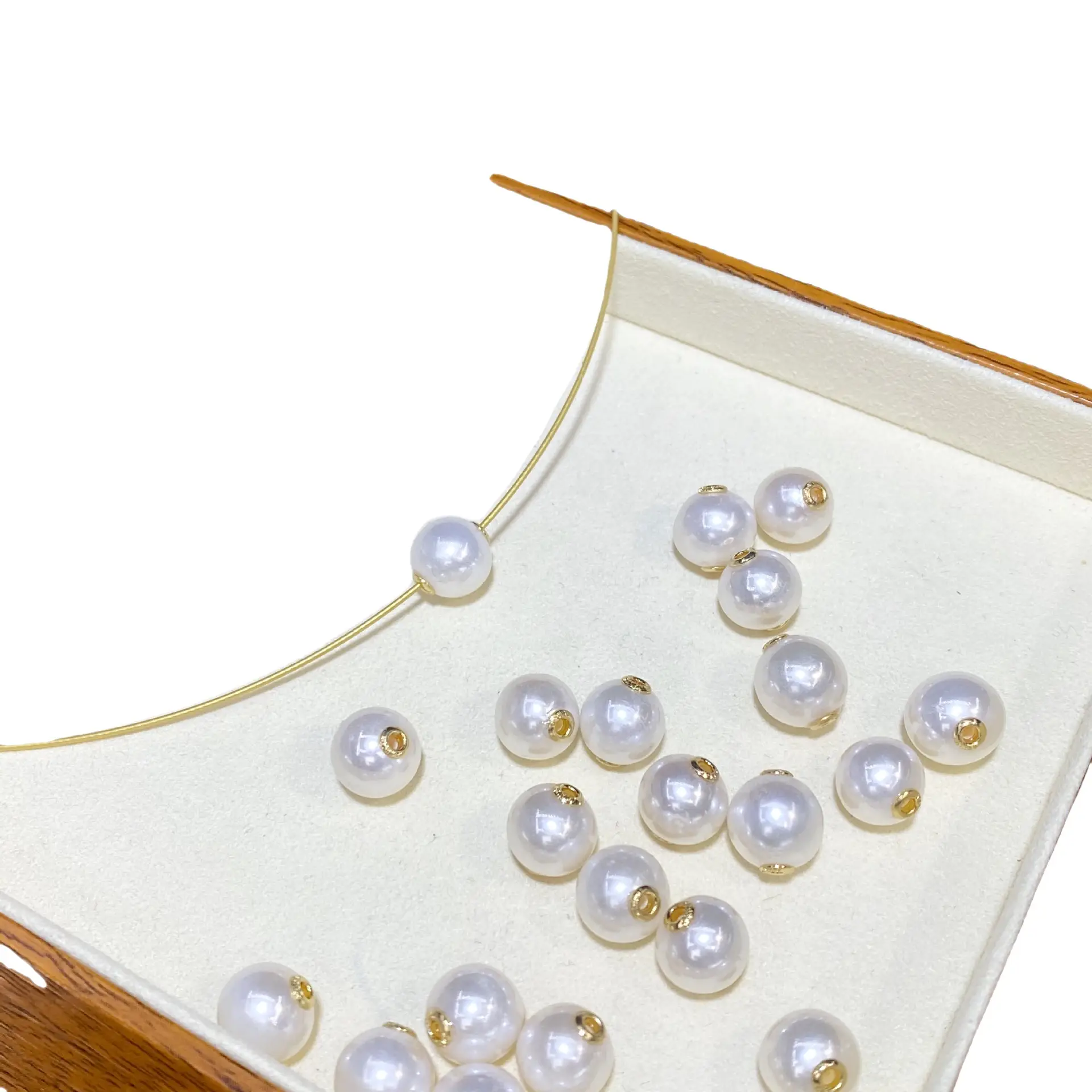 Freshwater White Pearl Necklace Set for Women - Image 5