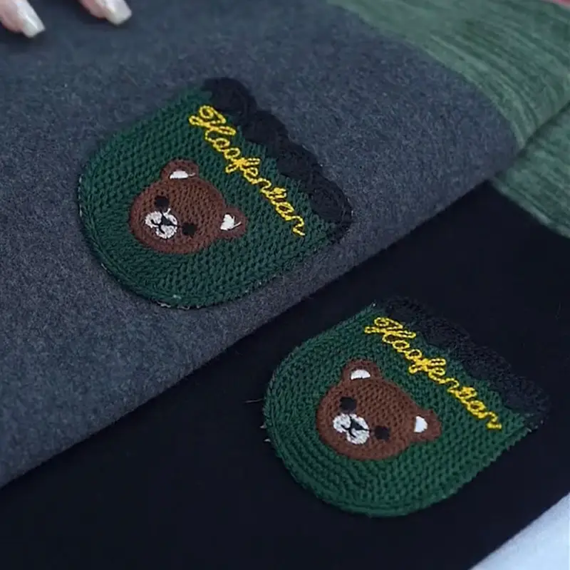 Lamb Wool Bear Butt Lifting Leggings Women Slim Fit