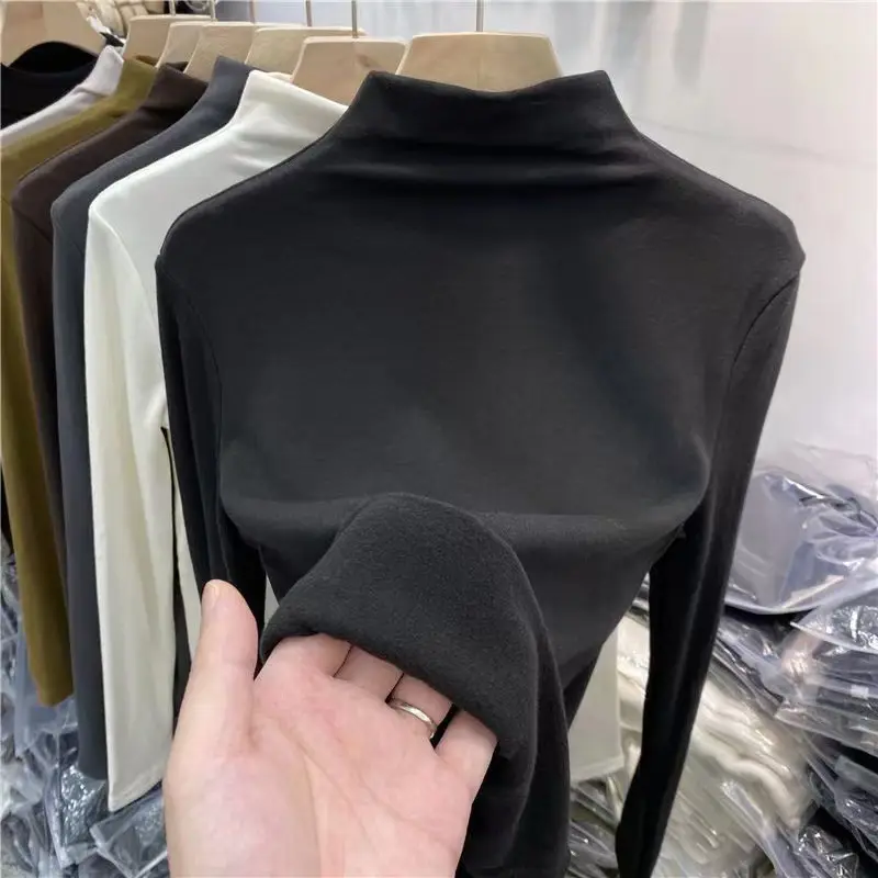 Double-Sided German Velvet Top for Women Autumn Winter - Image 15