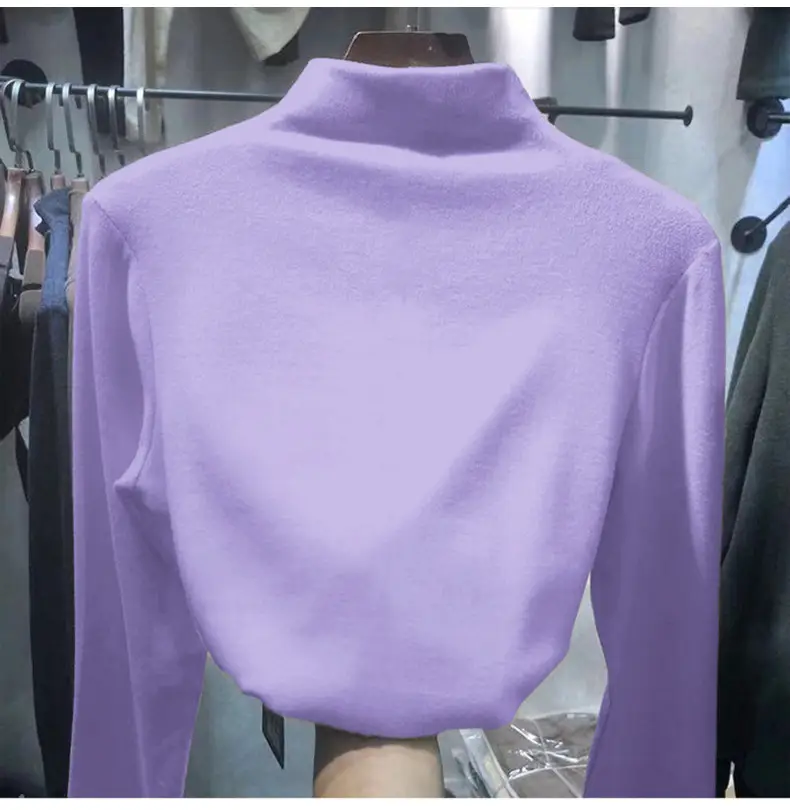 Double-Sided German Velvet Top for Women Autumn Winter - Image 8