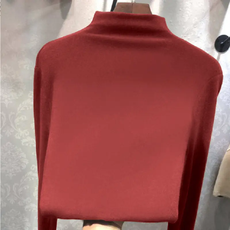 Double-Sided German Velvet Top for Women Autumn Winter - Image 10