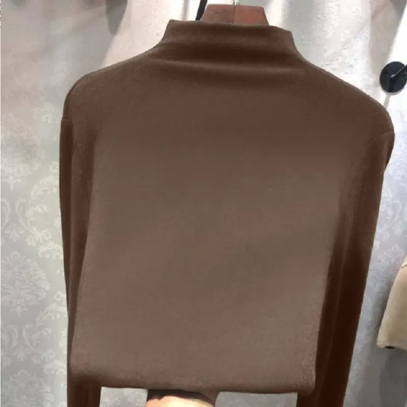 Double-Sided German Velvet Top for Women Autumn Winter - Image 3