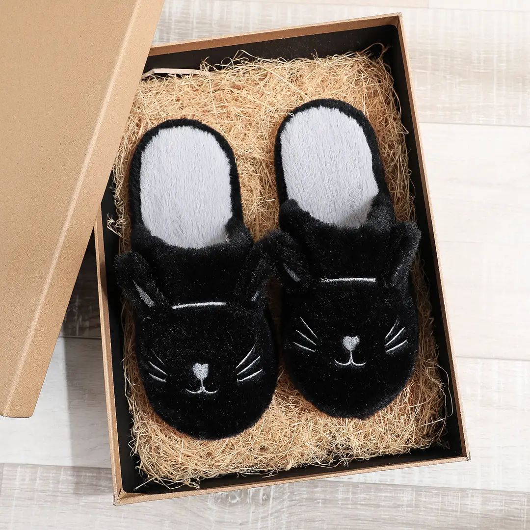New Jacquard Japanese Style Soft-Soled Silent Waterproof-Soled Slippers Non-Slip Wooden Floor Indoor Cotton Slippers - Image 3