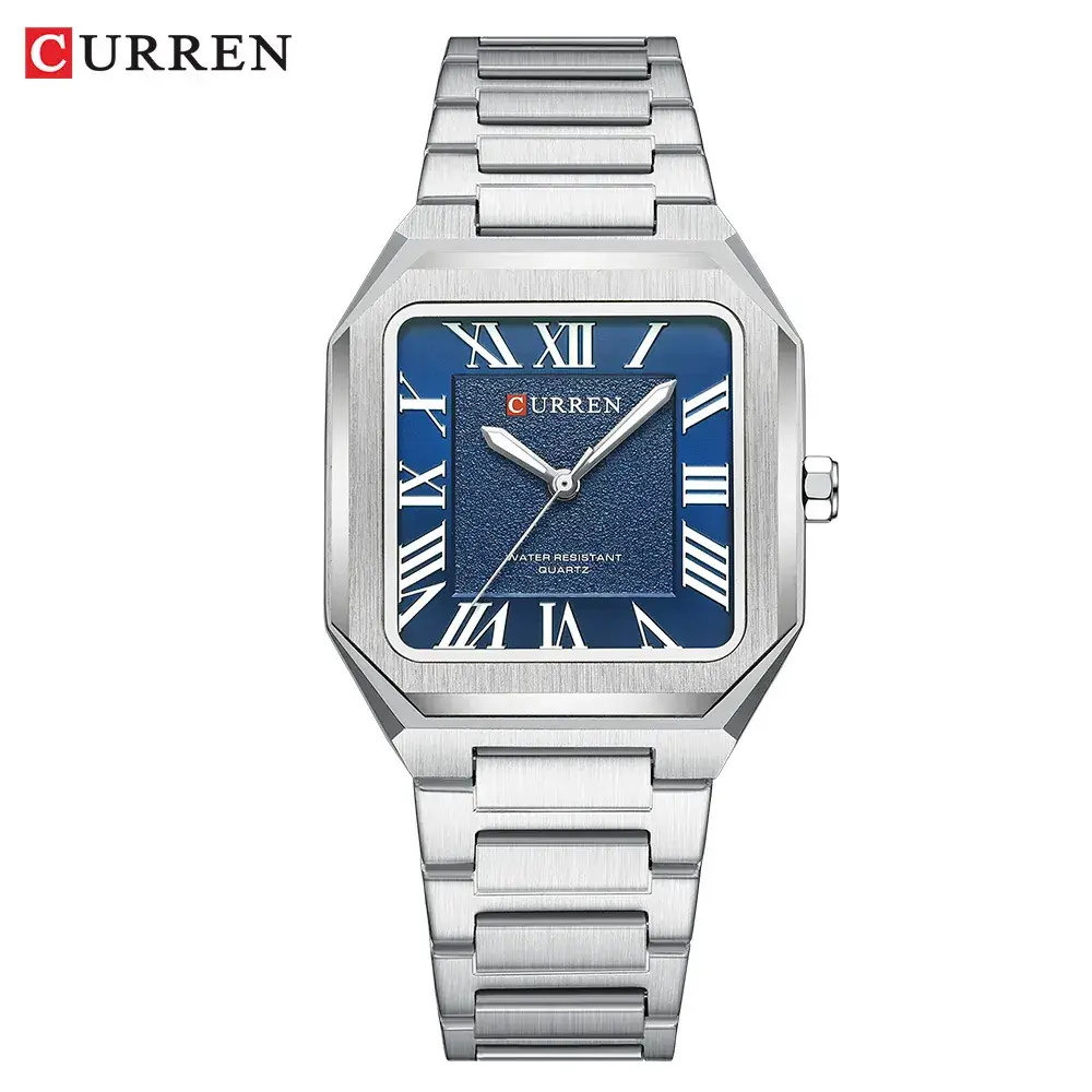 Curren Men's Green Dial Quartz Watch with Gold Case - Image 6
