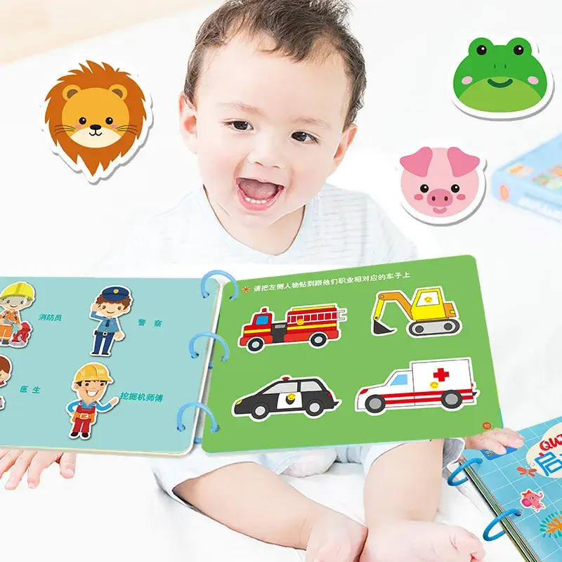 Children's Number Puzzle Book with Colorful Themes - Image 11