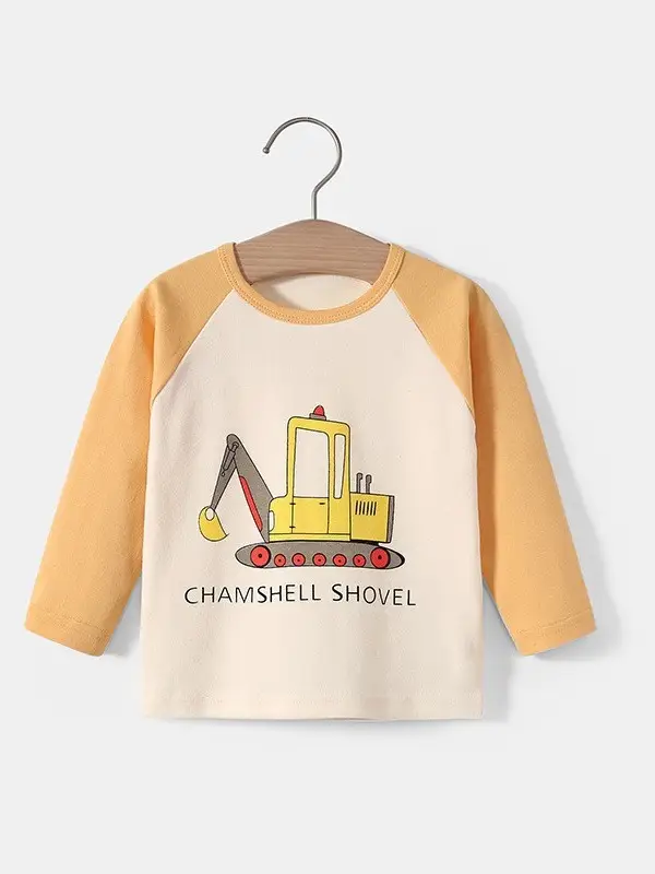 Children's Camouflage Long Sleeve T-Shirt with Camouflage Truck Design - Image 14