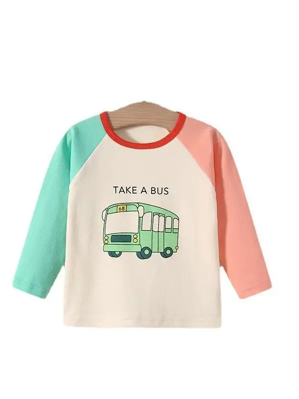 Children's Camouflage Long Sleeve T-Shirt with Camouflage Truck Design - Image 18