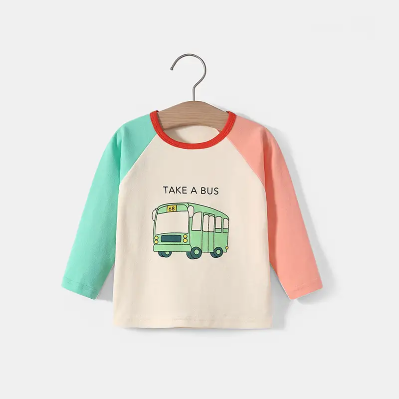 Children's Camouflage Long Sleeve T-Shirt with Camouflage Truck Design - Image 5