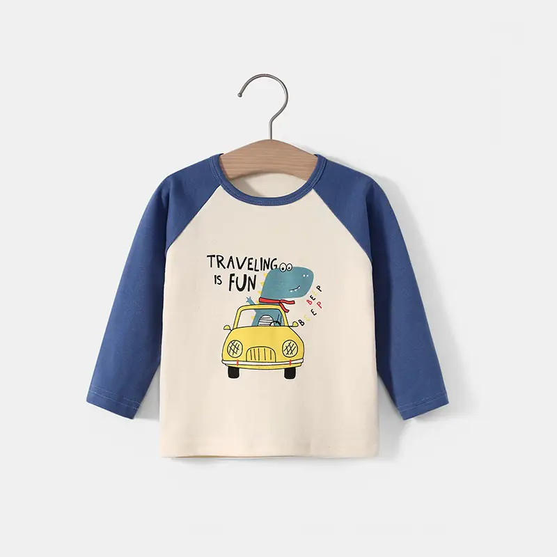 Children's Camouflage Long Sleeve T-Shirt with Camouflage Truck Design - Image 7