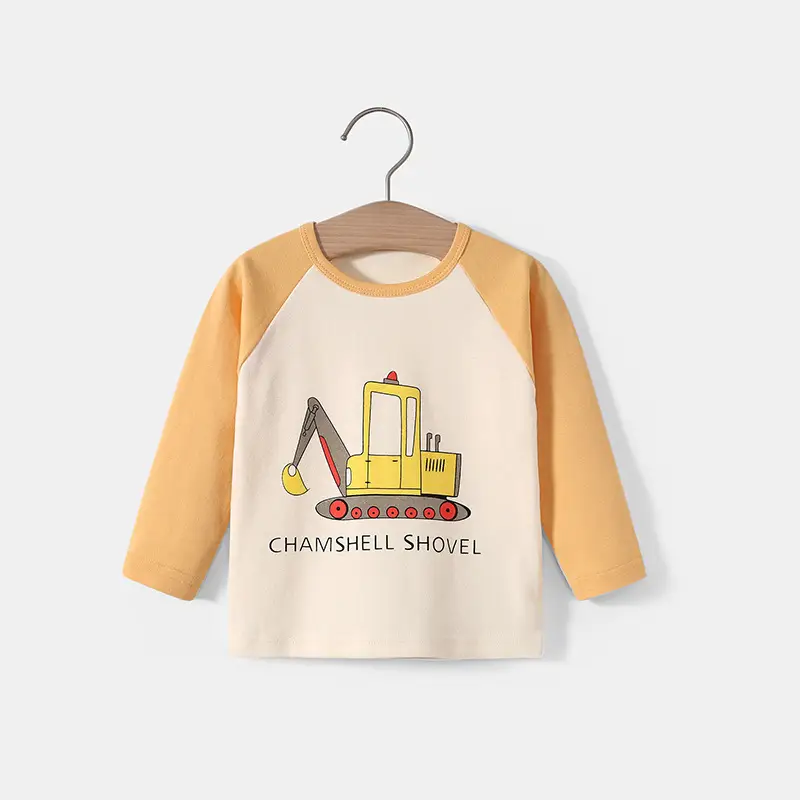 Children's Camouflage Long Sleeve T-Shirt with Camouflage Truck Design - Image 8
