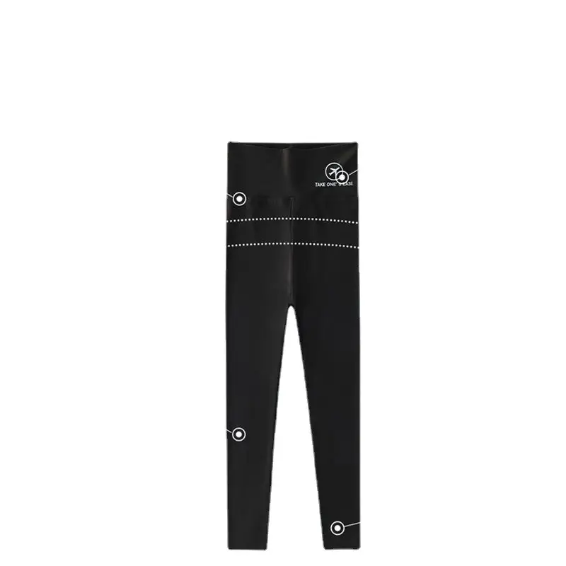 Girls Shark Pants Black Spring Leggings Women - Image 9