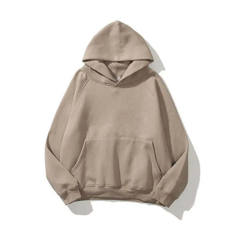 Men's Cream Hooded Sweatshirt with EUDOTIALS Print — feature 3