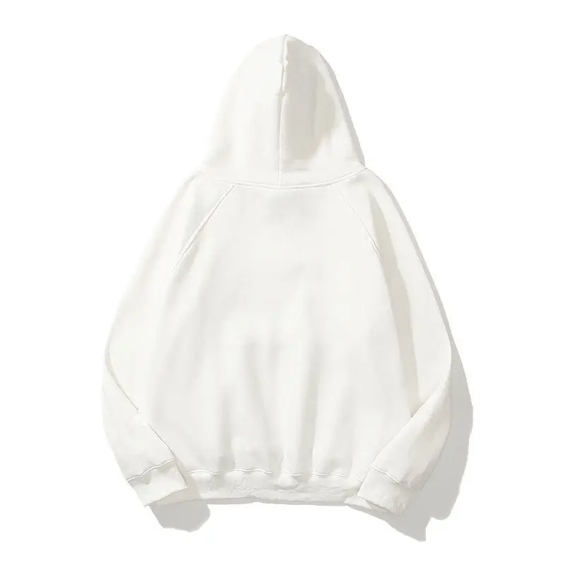 Men's Cream Hooded Sweatshirt with EUDOTIALS Print — feature 6