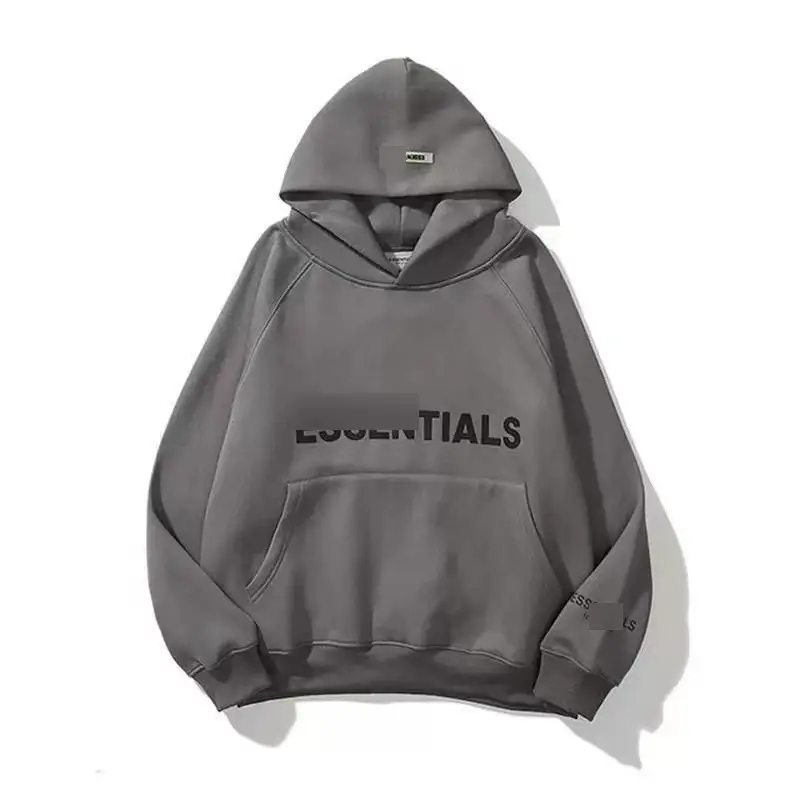 Men's Cream Hooded Sweatshirt with EUDOTIALS Print - Image 8