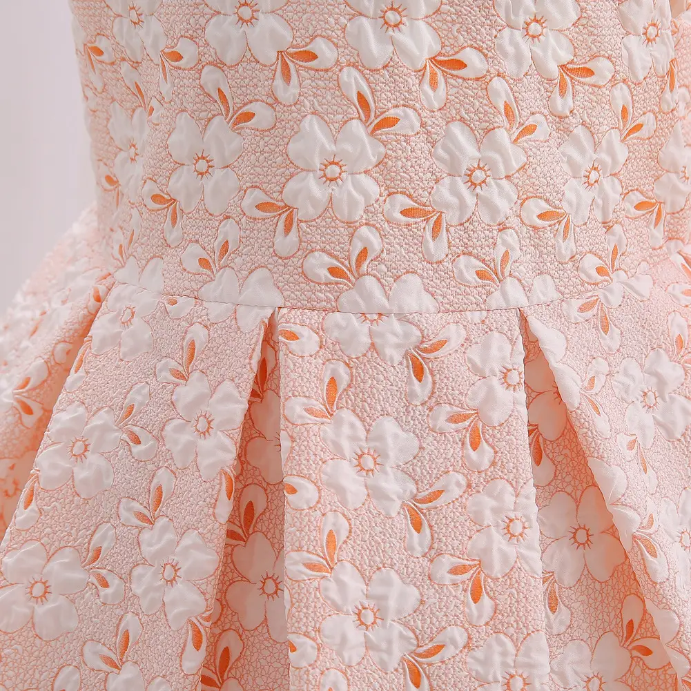 Baby Full Moon Princess Dress for Girls White Embroidered — feature 14