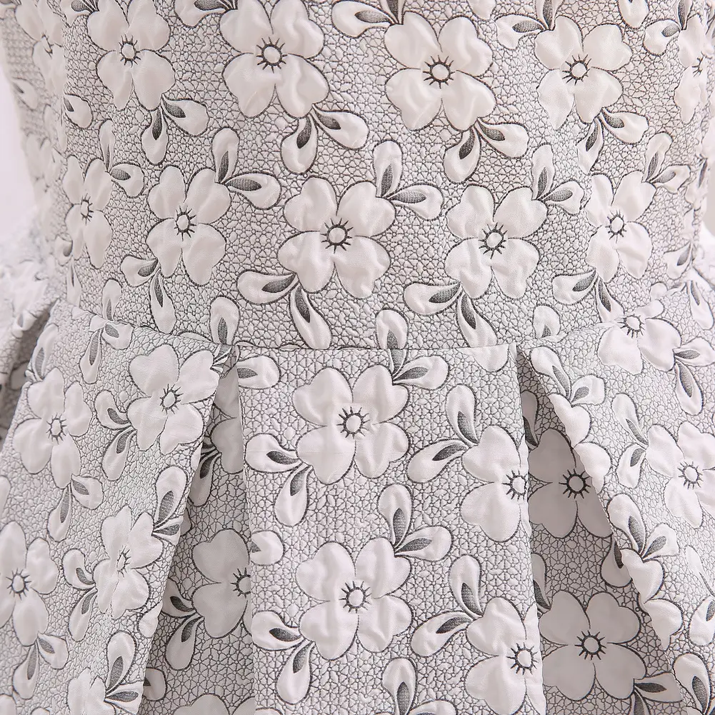 Baby Full Moon Princess Dress for Girls White Embroidered — feature 19