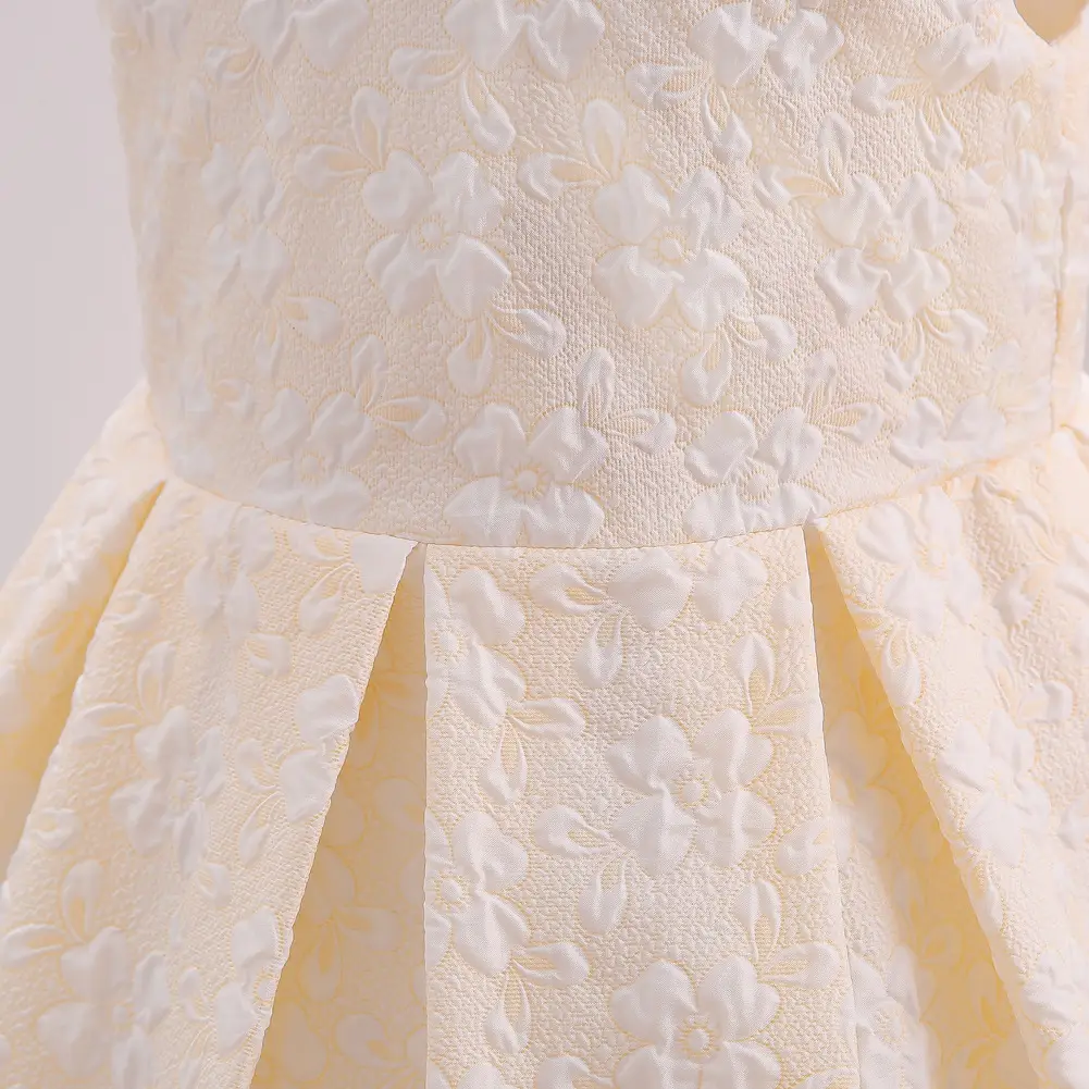 Baby Full Moon Princess Dress for Girls White Embroidered — feature 23