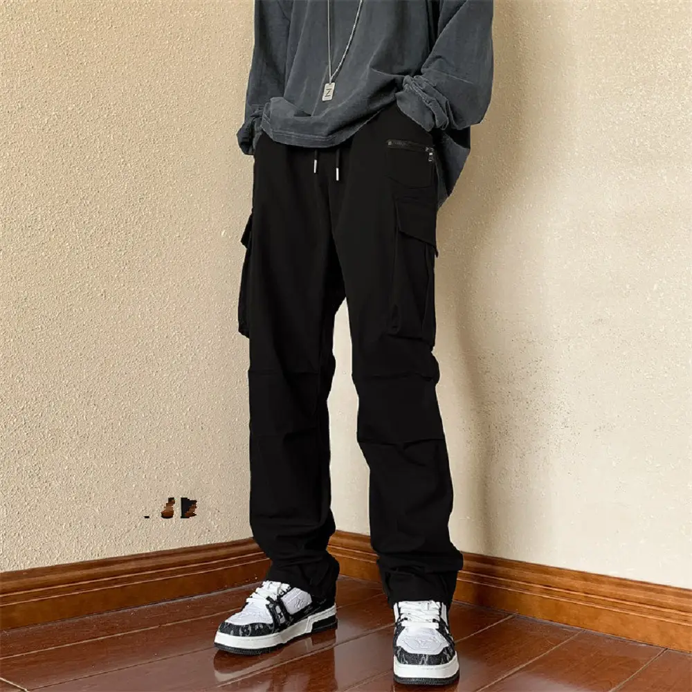 Men's Windproof Waterproof Cargo Pants Brown