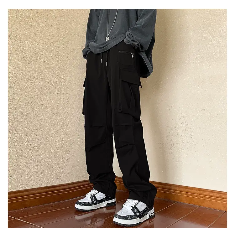 Men's Windproof Waterproof Cargo Pants Brown — feature 4