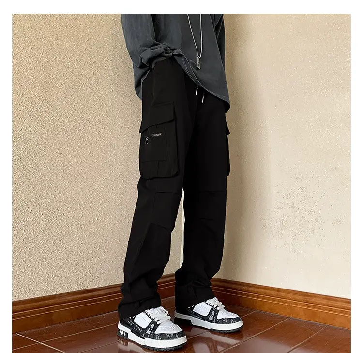Men's Windproof Waterproof Cargo Pants Brown — feature 5