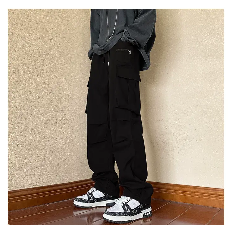 Men's Windproof Waterproof Cargo Pants Brown — feature 6