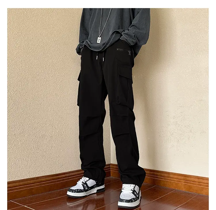 Men's Windproof Waterproof Cargo Pants Brown — feature 7