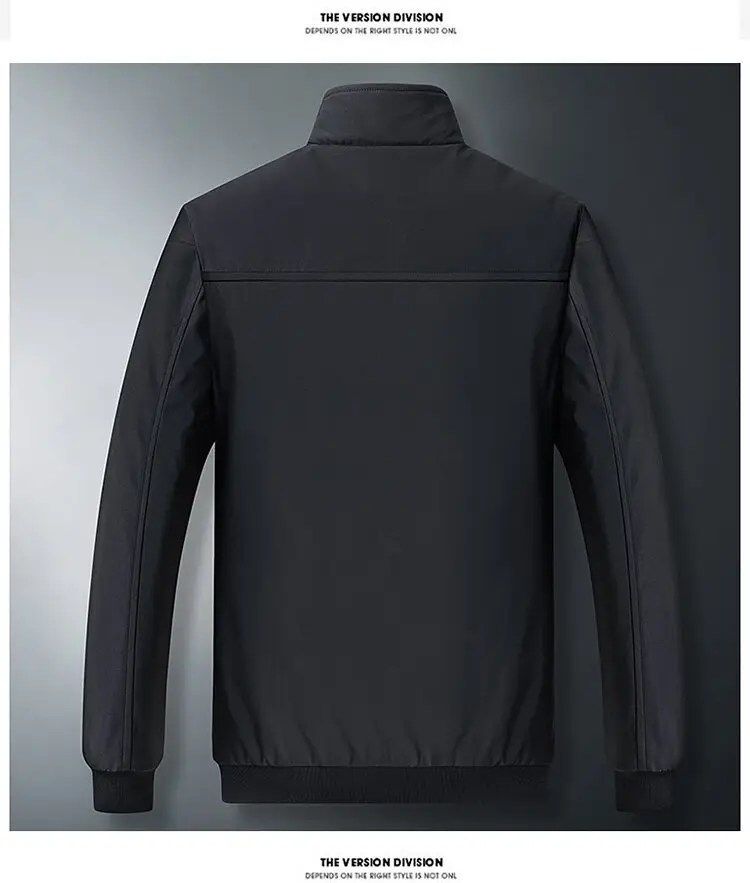 Men's Black Velvet Jacket with Fleece Lining Large Winter Wear — feature 19