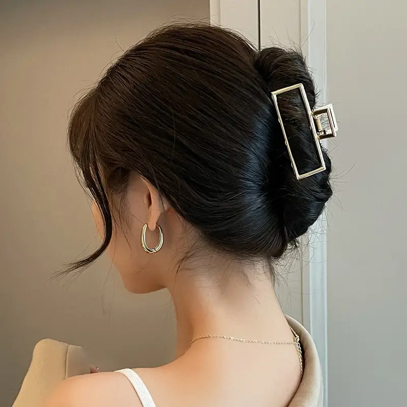 Gold Shark Hair Clip with Pearl & Crystal Detail - Image 38