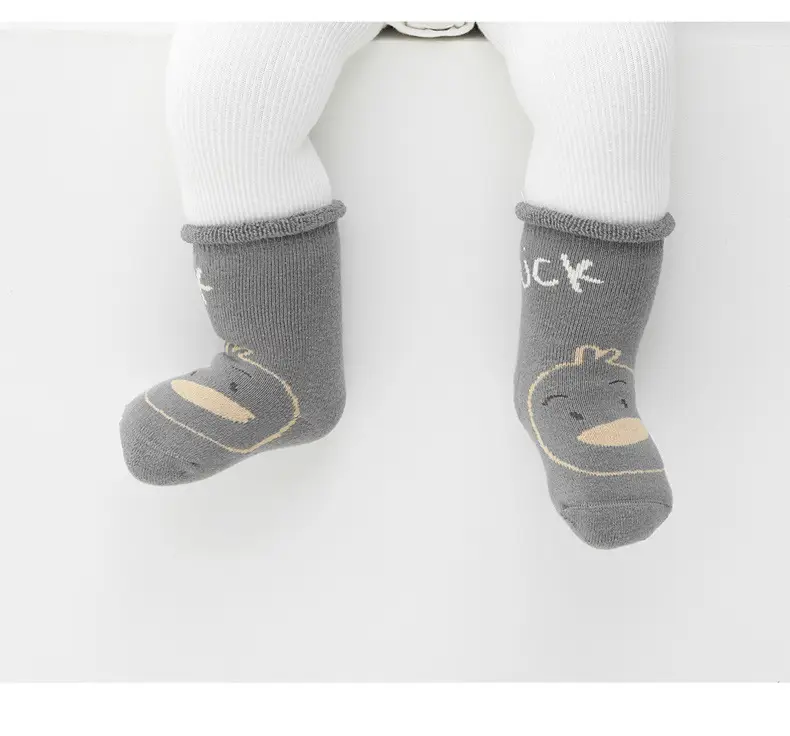 2022 Newborn Baby Socks Cartoon Mid-Tube Cotton — feature 11