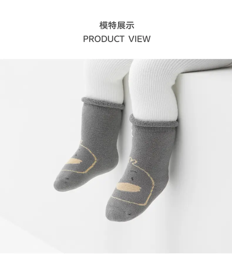 2022 Newborn Baby Socks Cartoon Mid-Tube Cotton — feature 8