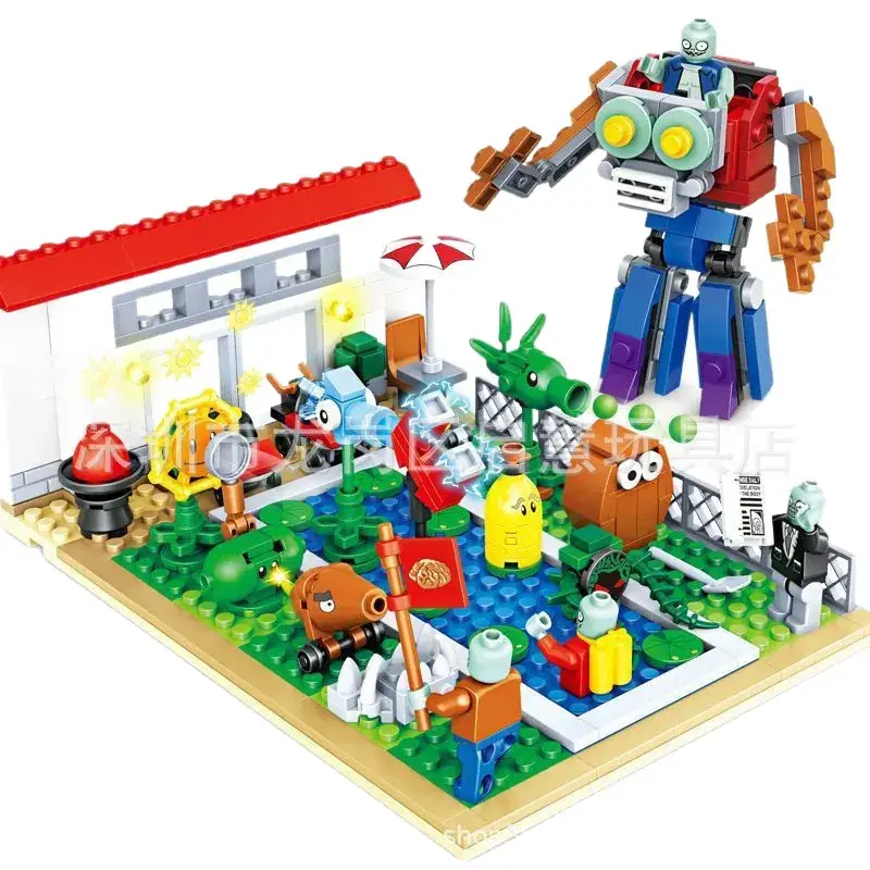Lego Puzzle Plants vs. Zombies Mech Toy Gift - Image 10