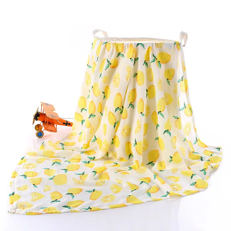 Newborn Baby Swaddle Quilt with Dinosaur Print - Image 11