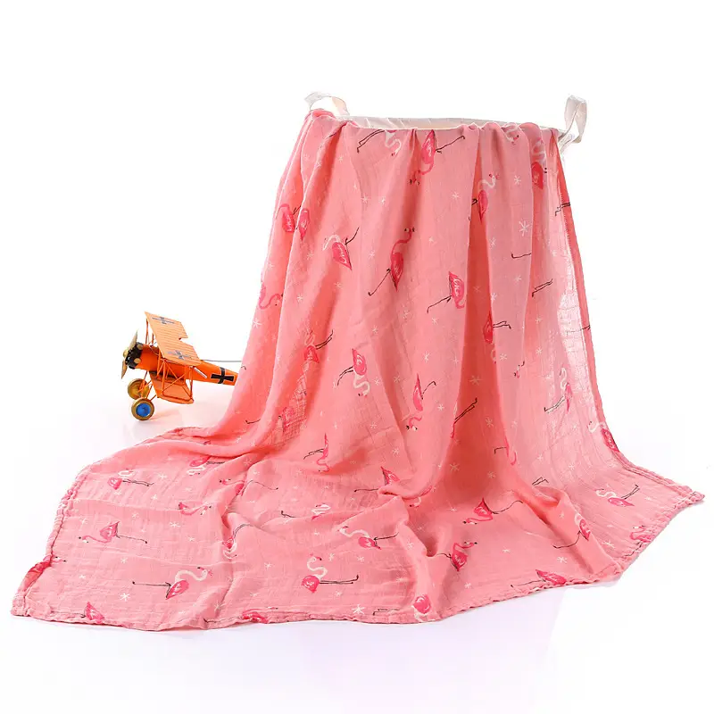 Newborn Baby Swaddle Quilt with Dinosaur Print - Image 17