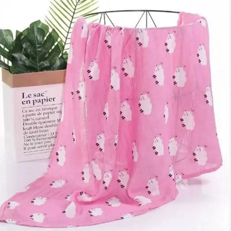 Newborn Baby Swaddle Quilt with Dinosaur Print - Image 44