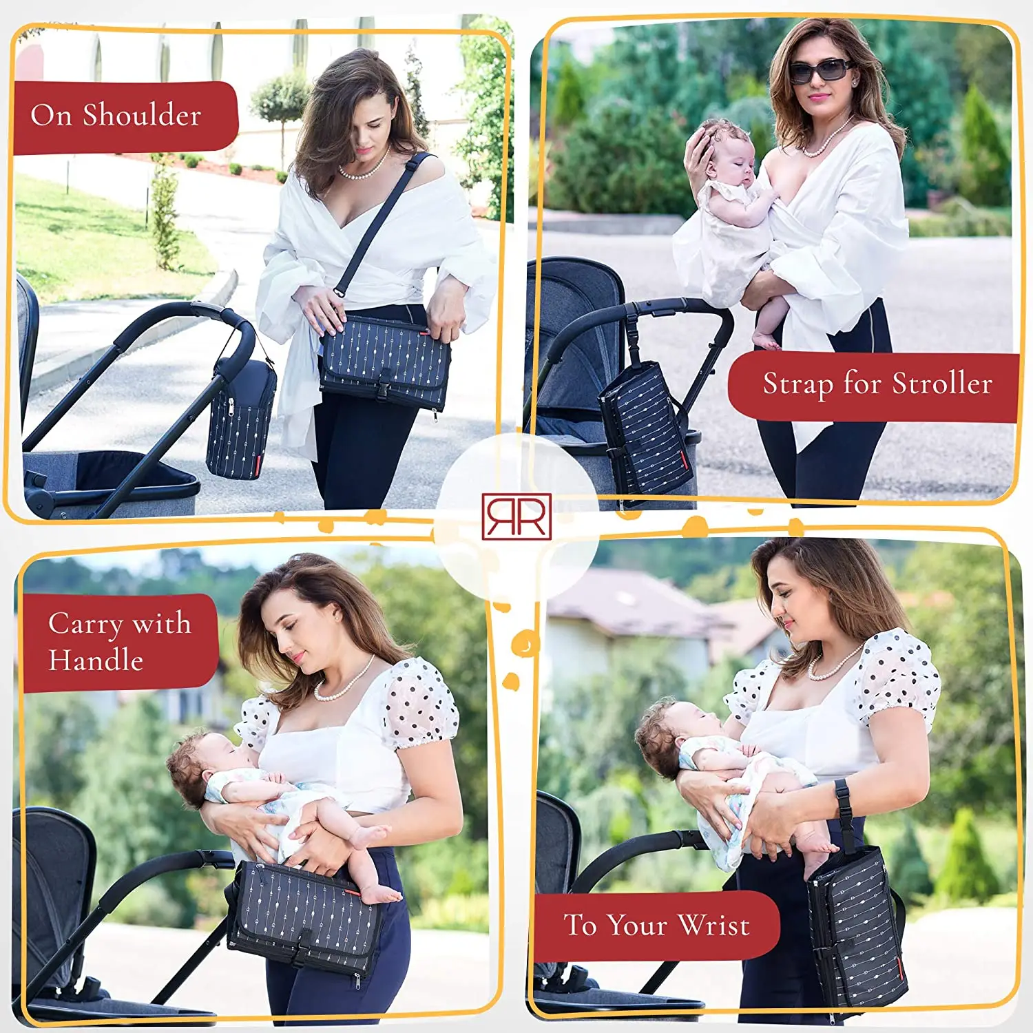 Waterproof Foldable Baby Diaper Pad for Outdoor Use - Image 4