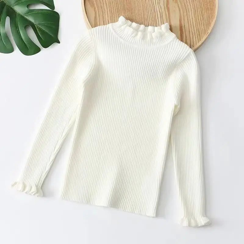 2025 Winter Kids Knit Turtleneck Pullover Medium Large - Image 7