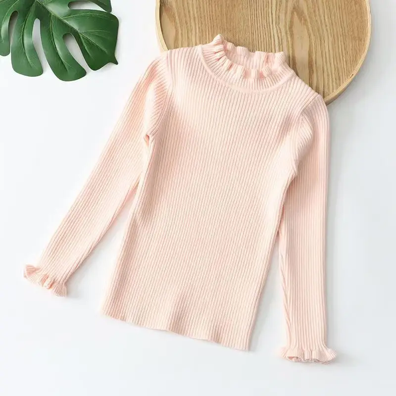 2025 Winter Kids Knit Turtleneck Pullover Medium Large - Image 9