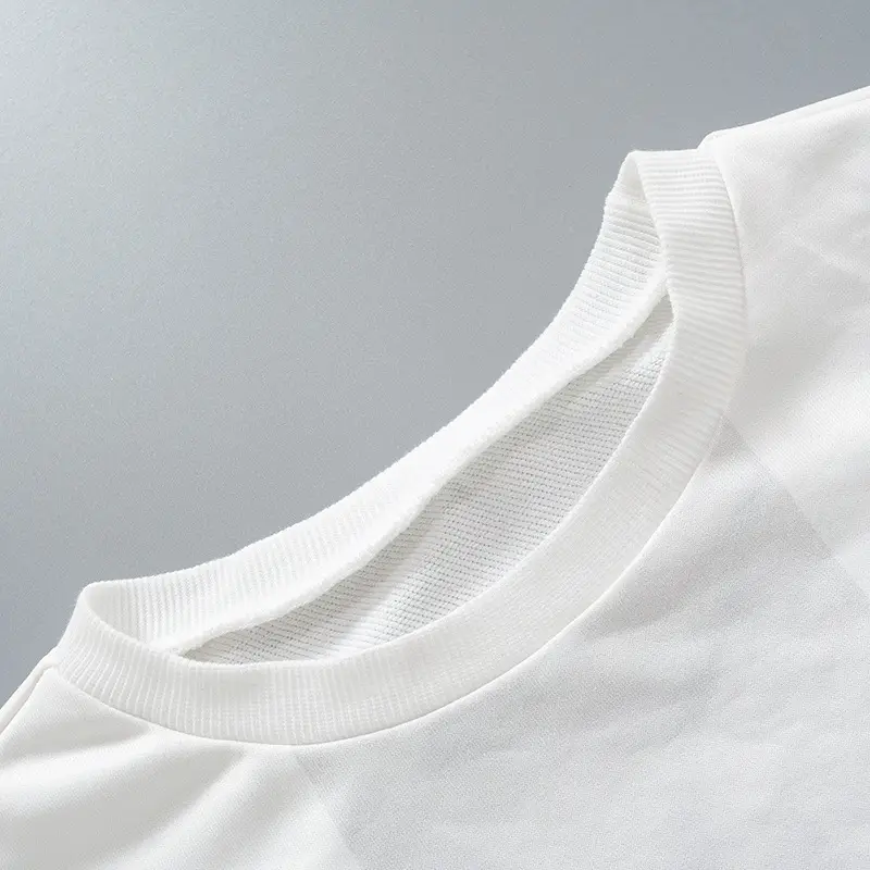 Women Abstract Printed Long Sleeve T-Shirt White 2022 — feature 50