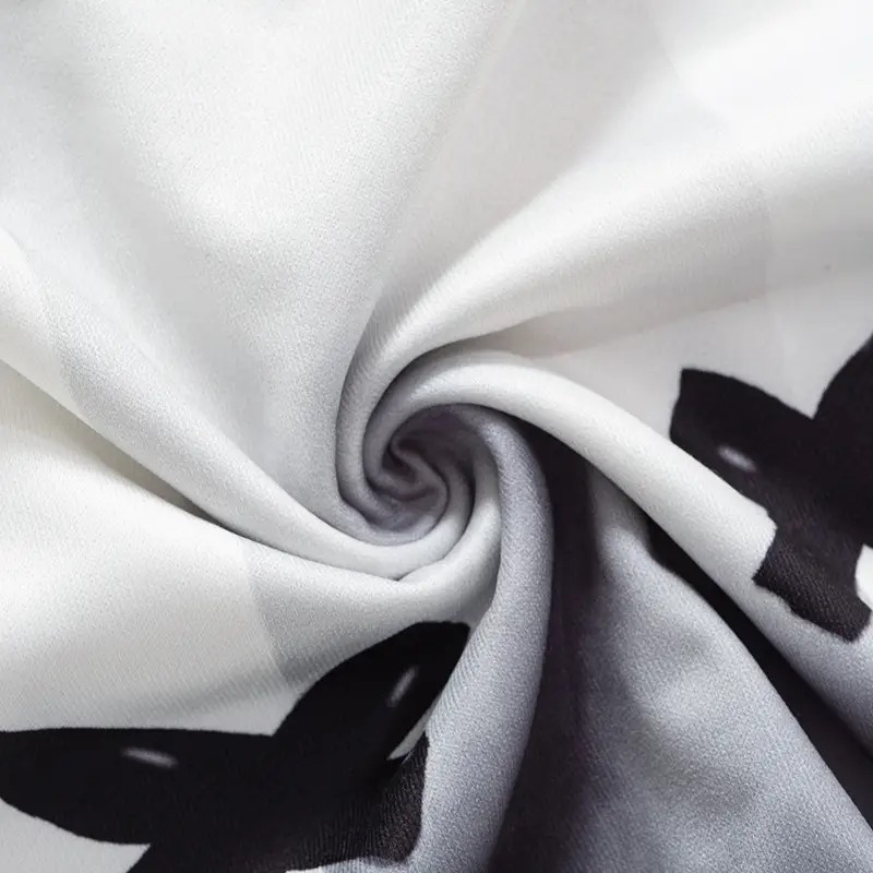 Women Abstract Printed Long Sleeve T-Shirt White 2022 — feature 51