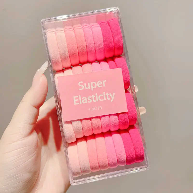 Super Elasticity Hair Ties Rubber Bands for Girls - Image 3