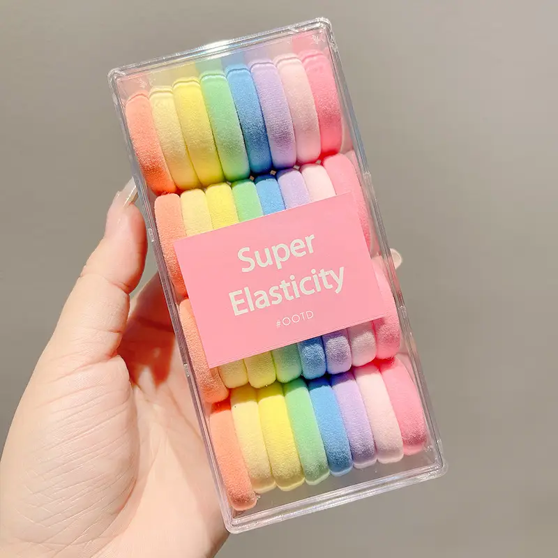 Super Elasticity Hair Ties Rubber Bands for Girls - Image 7