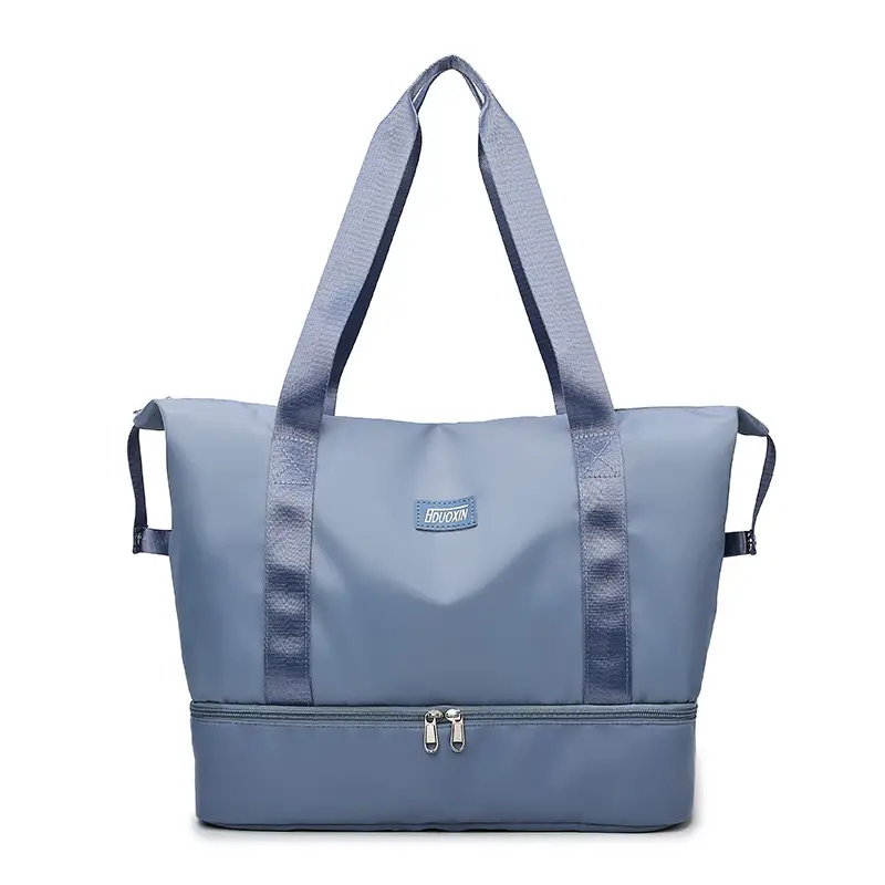 Women's Pink Zipper Travel Bag Large Elegant Design - Image 2