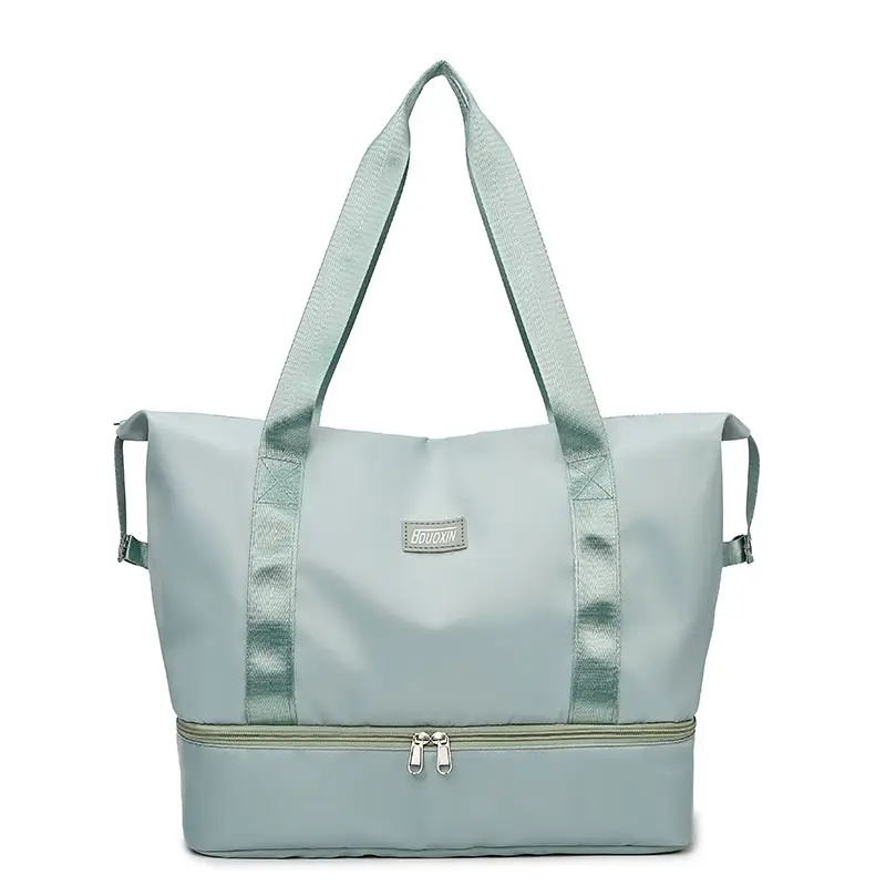Women's Pink Zipper Travel Bag Large Elegant Design - Image 6