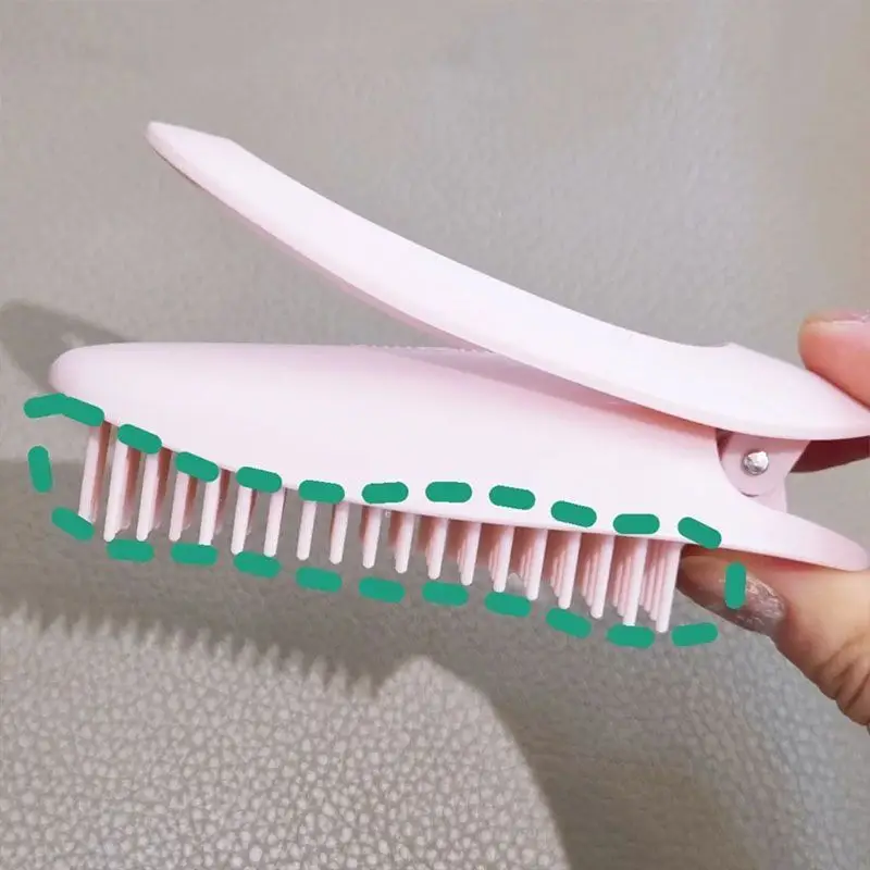 Pink Hair Brush & Curler Set for Hair Care - Image 4