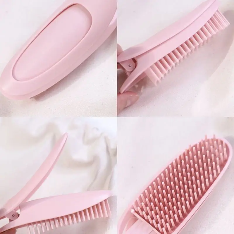 Pink Hair Brush & Curler Set for Hair Care - Image 5