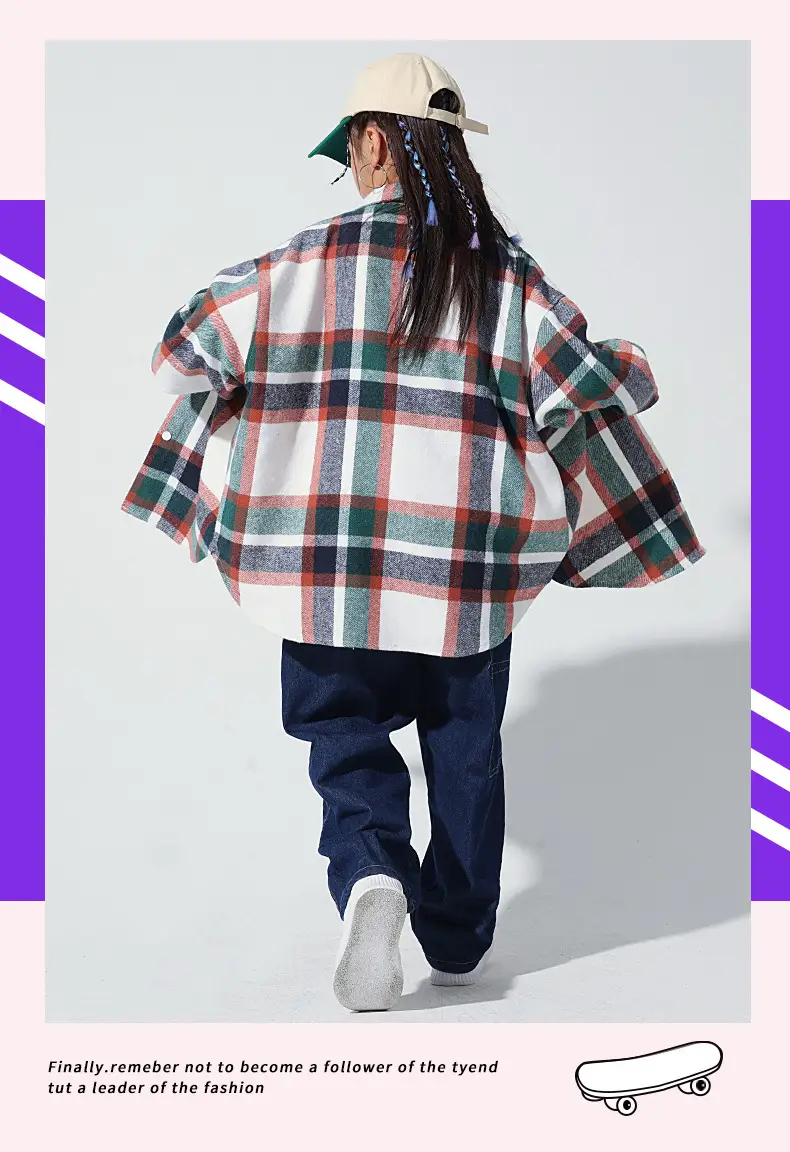 White Cotton Sleeveless Top for Girls Street Dance Wear — feature 14