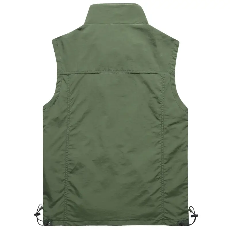 Green Reflective Emergency Vest with Multi-Pockets - Image 8